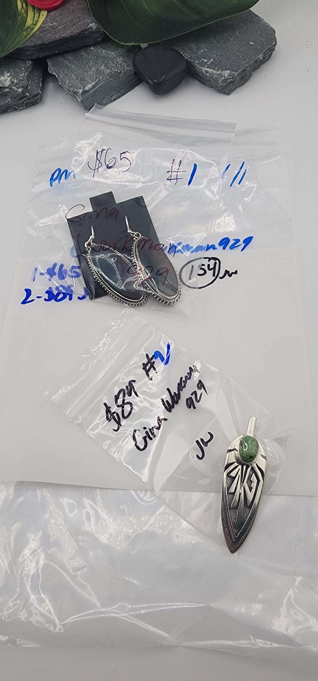 PM SHOW 48HR - RESERVED FOR: Gina Workman929 - 1/1/2026 tiktok Live Show - 2 Sterling Silver Items