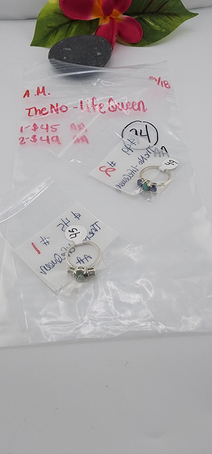 AM SHOW 48HR - RESERVED FOR: TheNo_LifeQueen - 9/18/2025 FL tiktok Live Show - 2 Sterling Silver Items