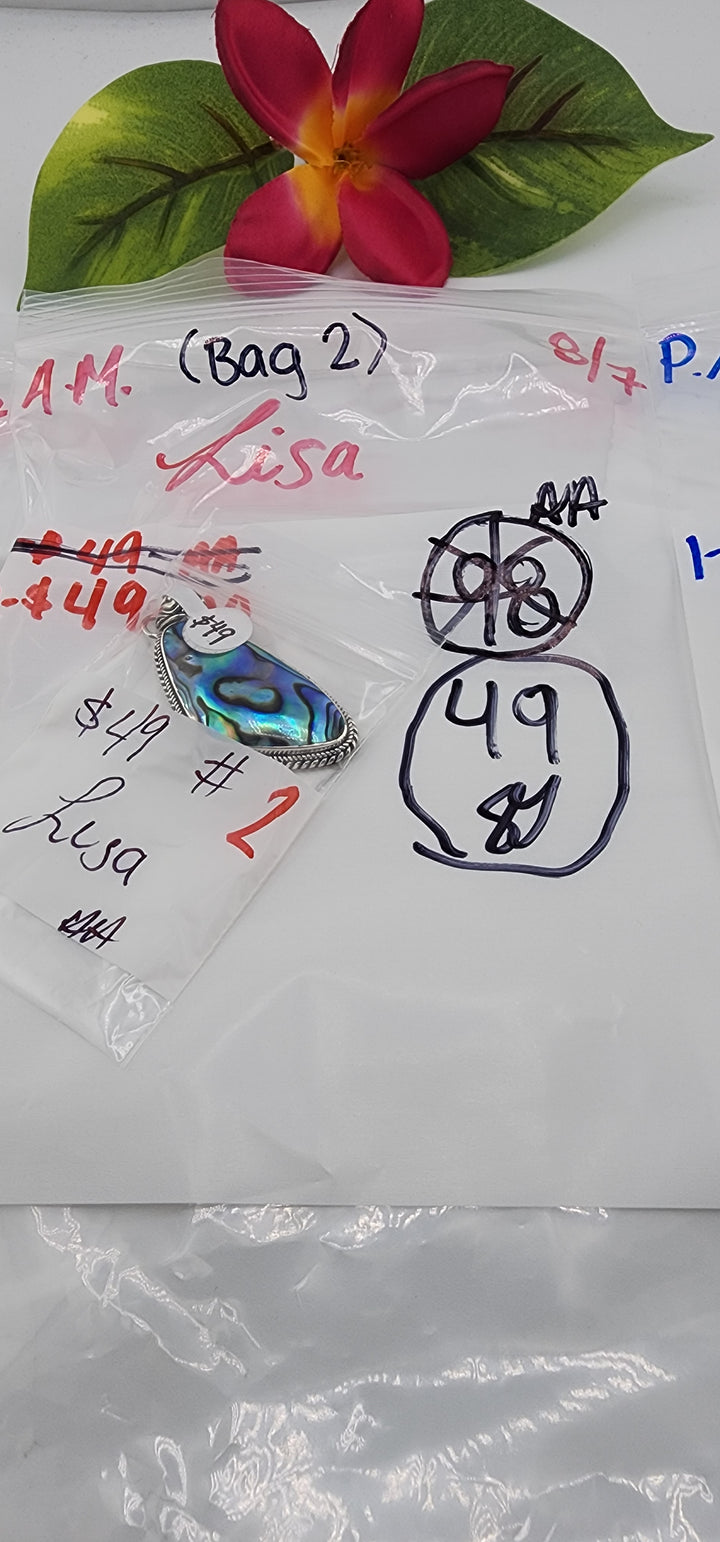 AM SHOW 48HR - RESERVED FOR: Lisa (Bag 2) - 8/7/2025 FL tiktok Live Show - 1 Sterling Silver Items