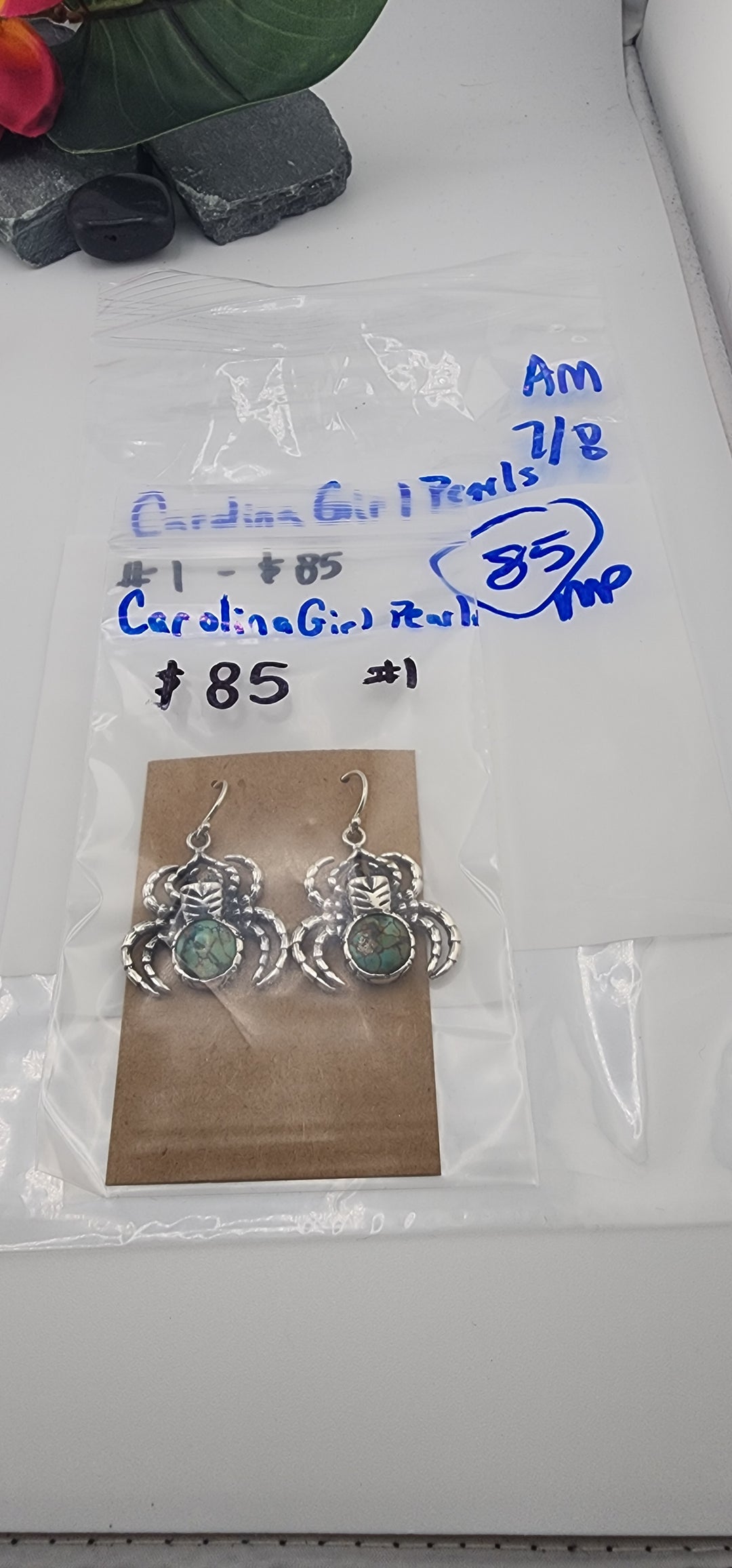 RESERVED FOR: CarolinaGirlPearls- 7/8/2025 tiktok A.M Live Show - 1 Sterling Silver Items