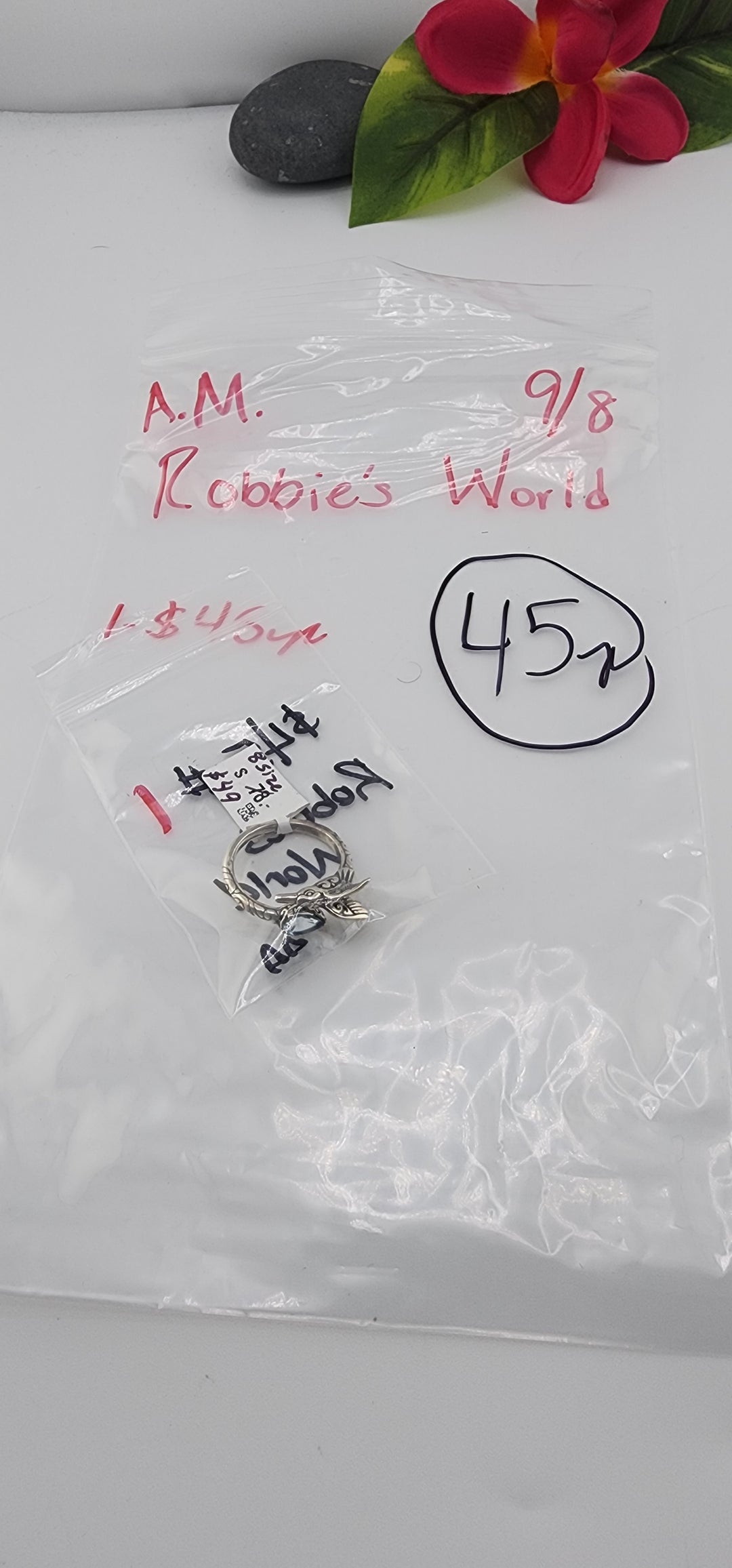 AM SHOW 48HR - RESERVED FOR: Robbie's World - 9/8/2025 FL tiktok Live Show - 1 Sterling Silver Items