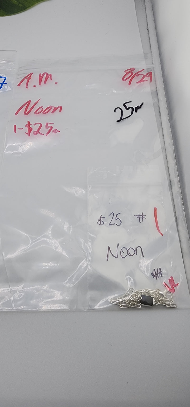 AM SHOW 48HR - RESERVED FOR: Noon - 8/29/2025 FL tiktok Live Show - 1 Sterling Silver Items