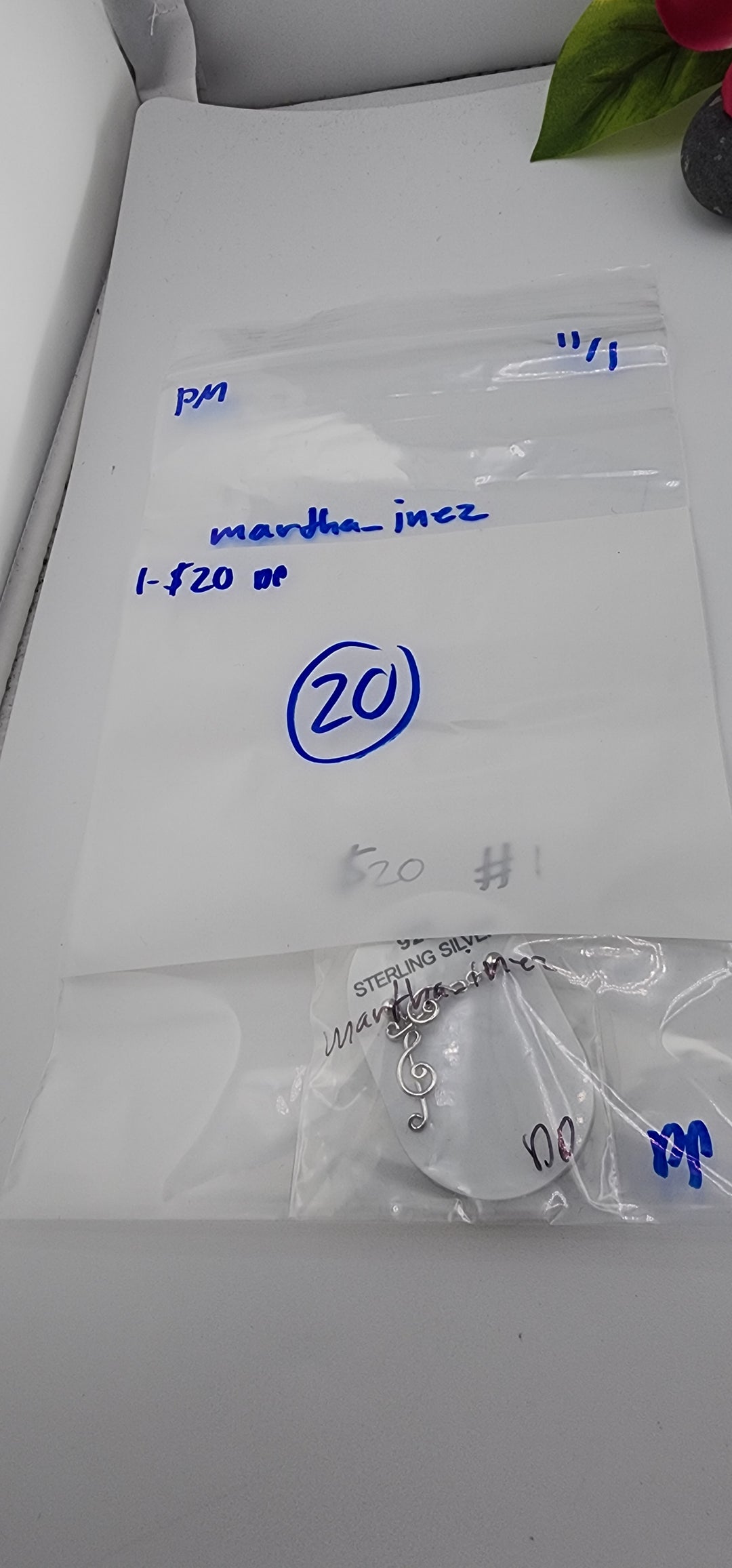 PM SHOW 48HR - RESERVED FOR: martha_inez - 11/1/2025 FL tiktok Live Show -1 Sterling Silver Item