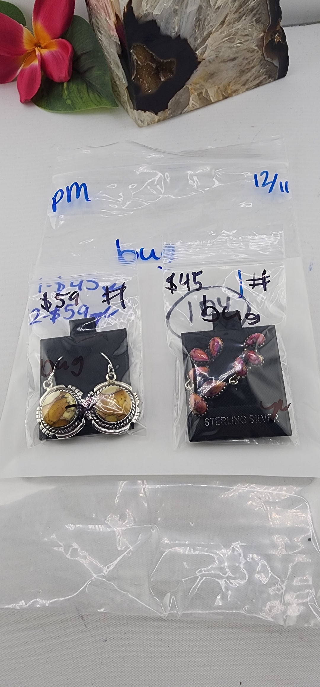 PM SHOW 48HR - RESERVED FOR: bug - 12/11/2025 tiktok Live Show - 2 Sterling Silver Items