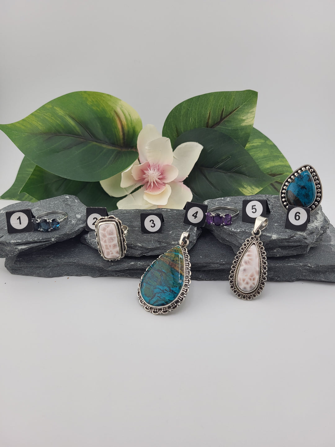 RESERVED FOR: Suethestew-  2/7/2025 Show - 6 Sterling Silver Items