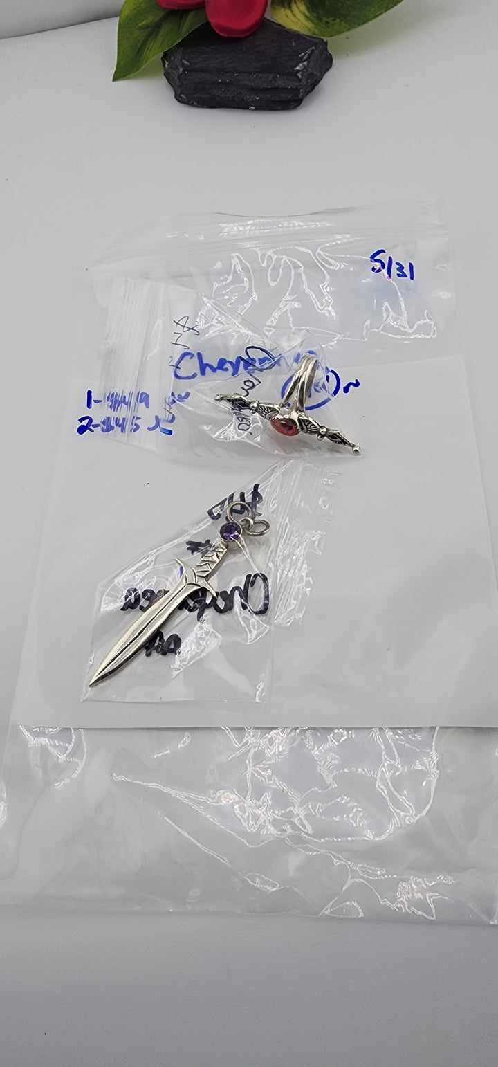 RESERVED FOR:  Cheyennea- 5/31/2025 tiktok Live Show -2  Sterling Silver Items