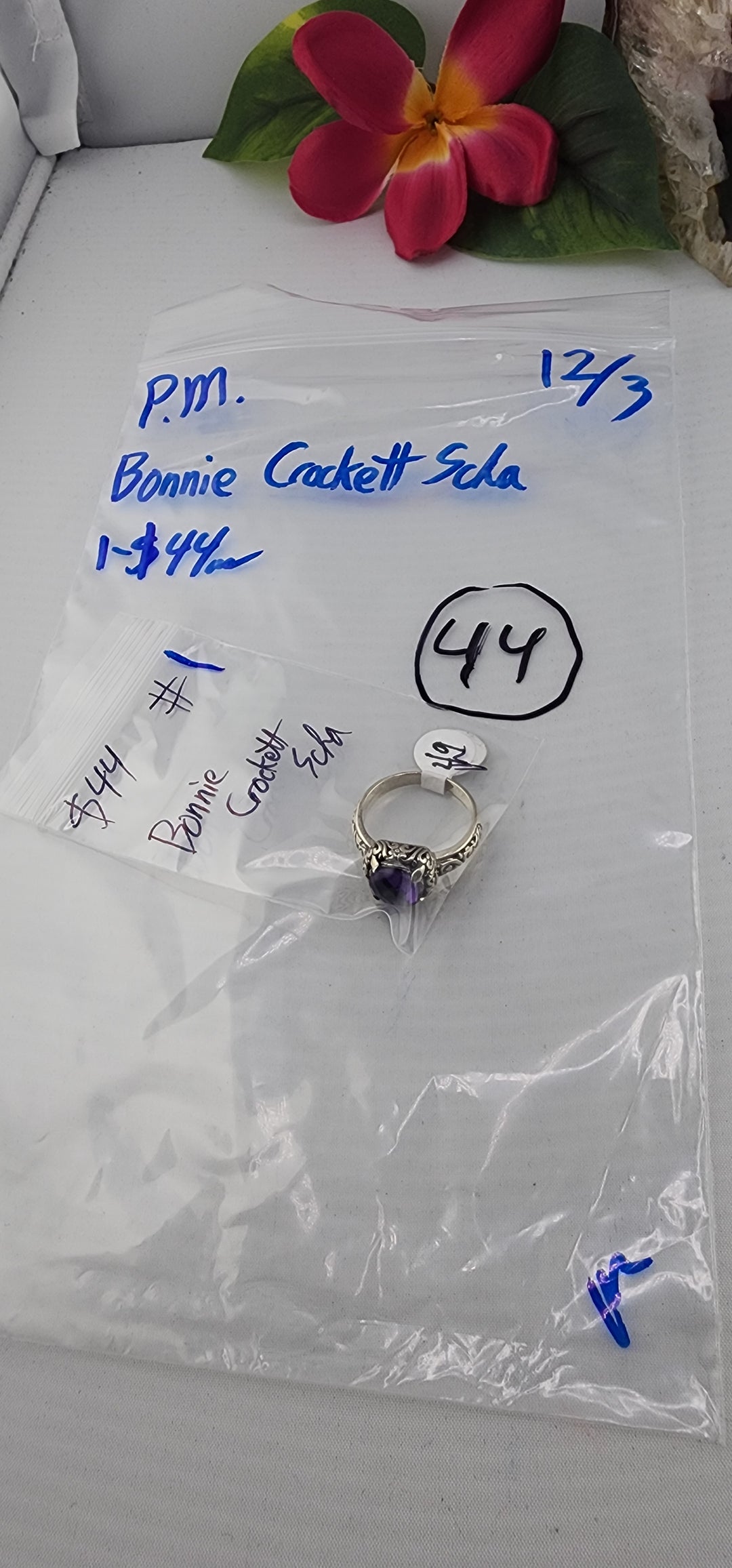 PM SHOW 48HR - RESERVED FOR: Bonnie Crockett Scha - 12/3/2025 tiktok Live Show - 1 Sterling Silver Items