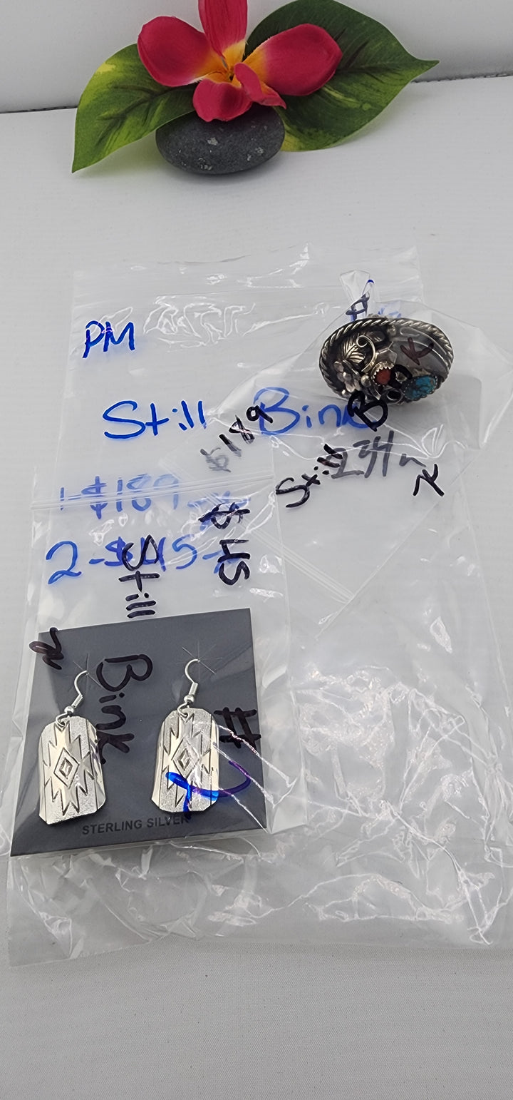 PM SHOW 48HR - RESERVED FOR: Still Bink - 11/8/2025 tiktok Live Show - 2 Sterling Silver Items