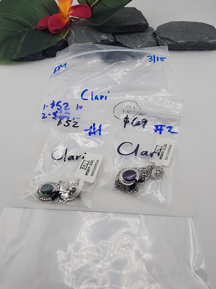Clari - 3/15/26 -2 925 Sterling Silver Items