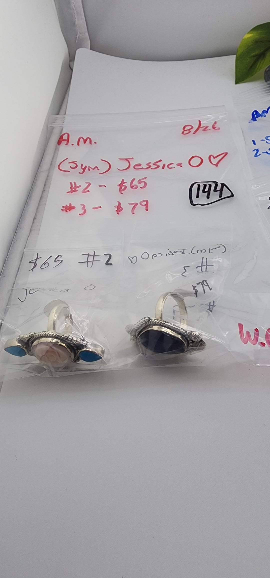AM SHOW 48HR - RESERVED FOR: 🌈 Jessica O ❤️- 8/26/2025 FL tiktok Live Show - 2 Sterling Silver Items