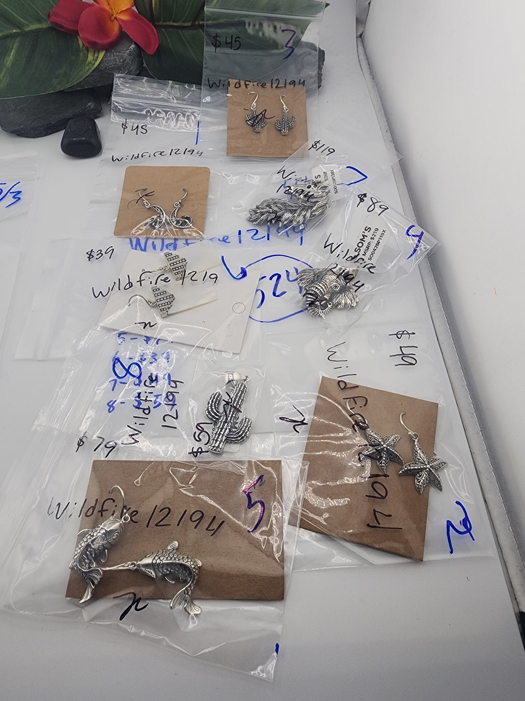 Wildfire12194 - 4/30/26 PM - 8 925 Sterling Silver Items