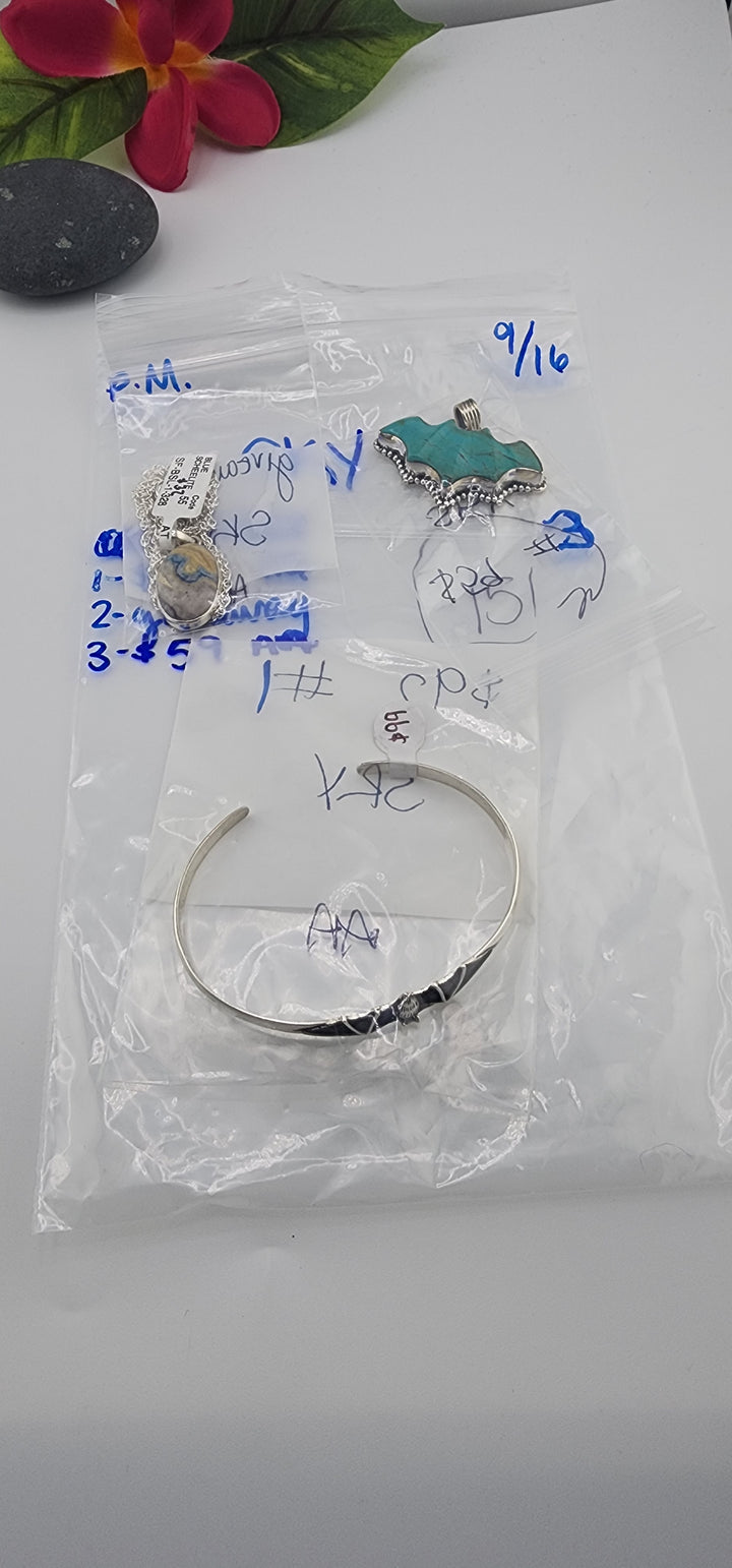 PM SHOW 48HR - RESERVED FOR: SKY - 9/16/2025 FL tiktok Live Show - 3 Sterling Silver Items
