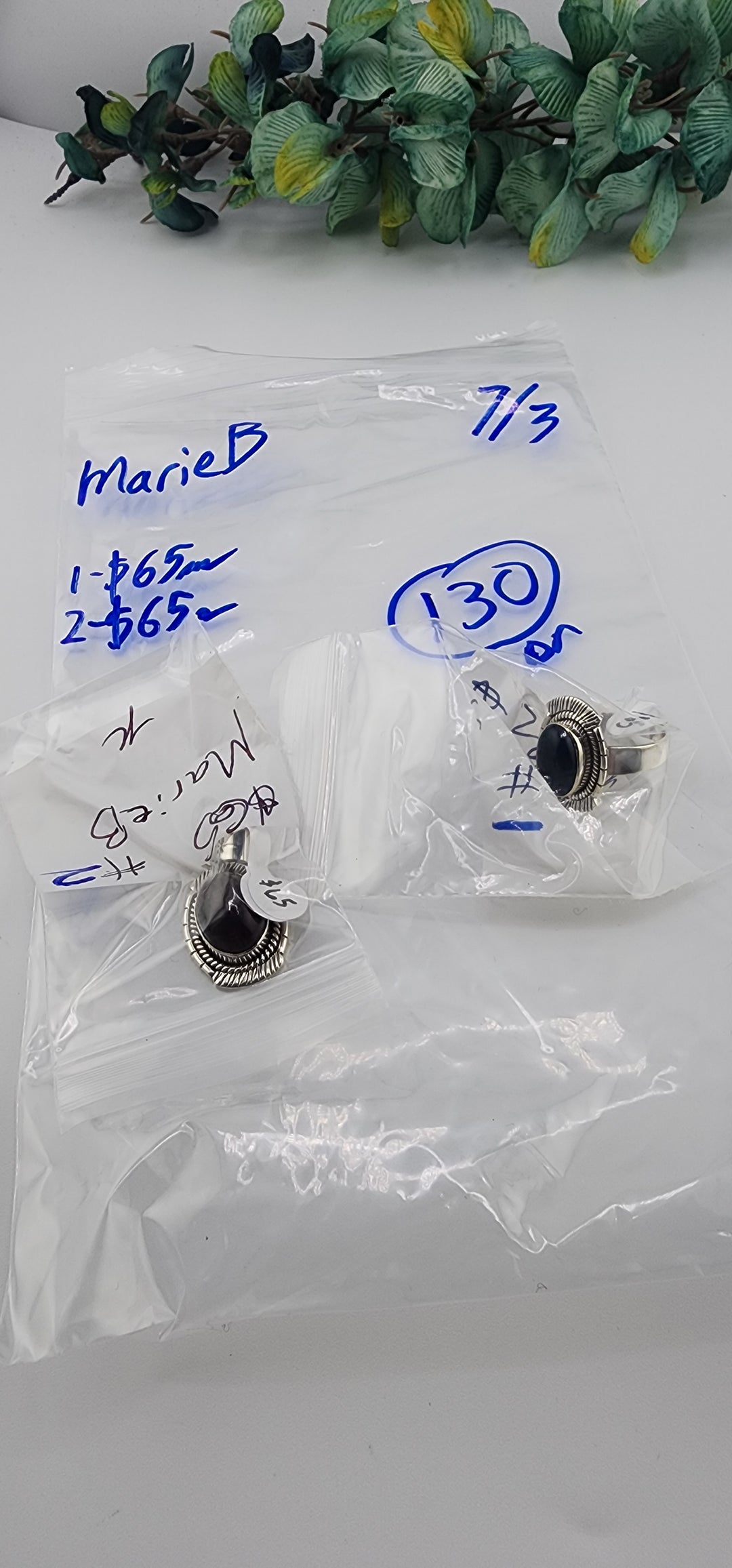 48HR - RESERVED FOR: MarieB - 7/3/2025 FL tiktok Live Show - 2 Sterling Silver Items
