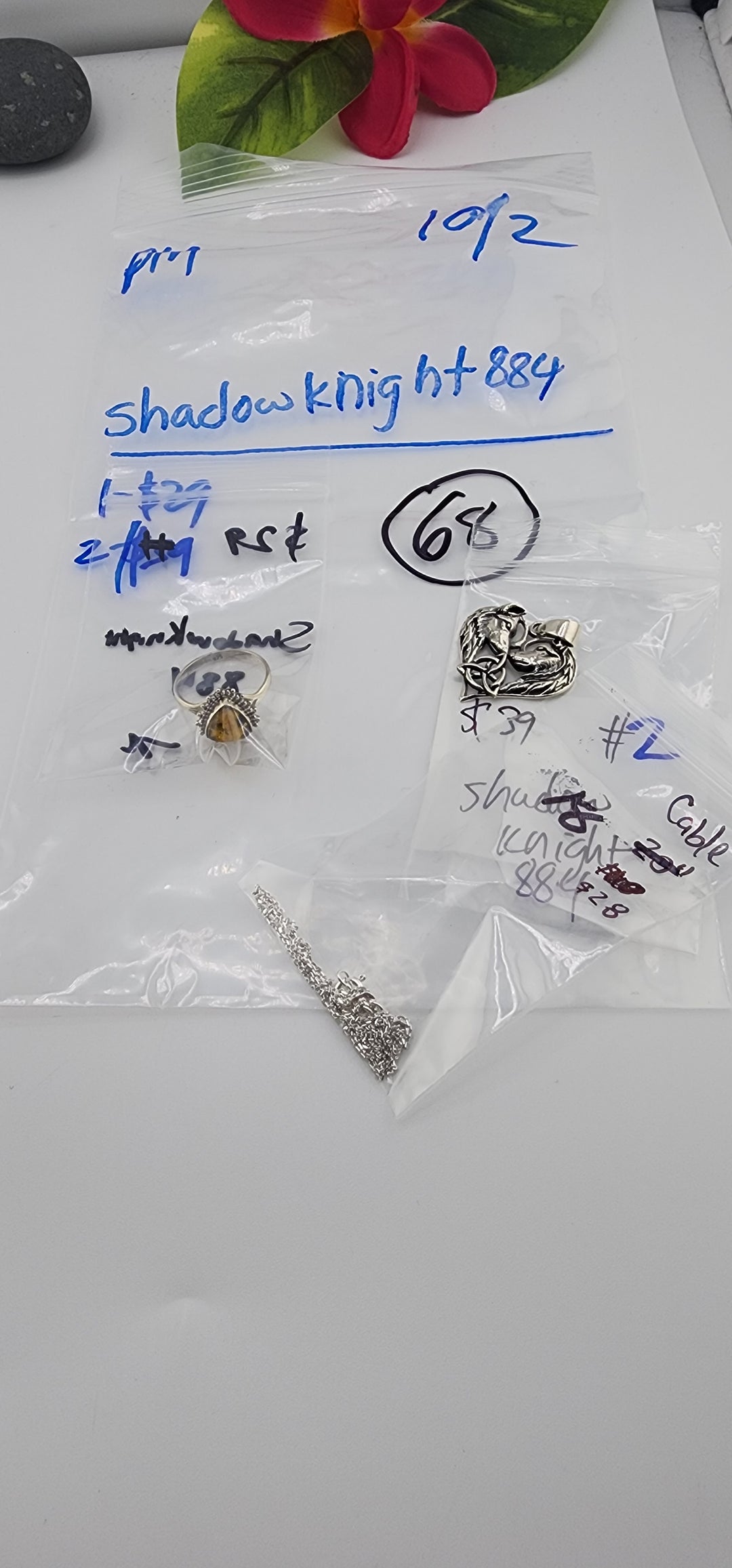 PM SHOW 48HR - RESERVED FOR: shadowknight884 - 10/2/2025 FL tiktok Live Show - 2 Sterling Silver Items