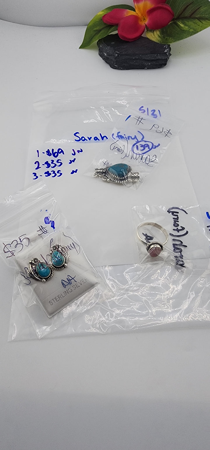 RESERVED FOR: Sarah🧚 - 5/31/2025 tiktok Live Show -3  Sterling Silver Items