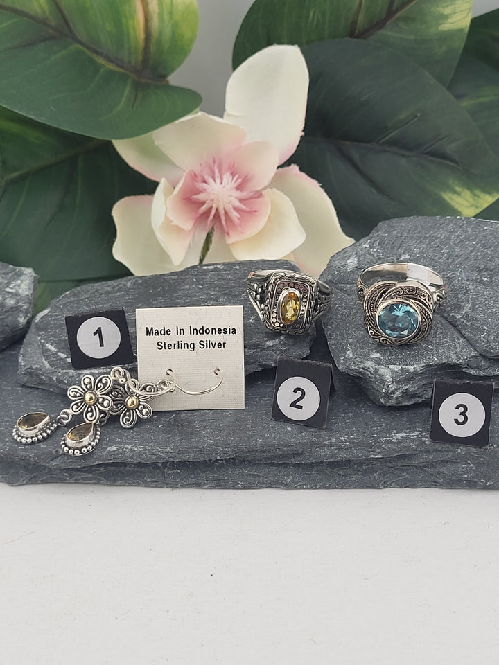 RESERVED FOR: Lizalulu- 1/11/2025 -2 Sterling Silver Items
