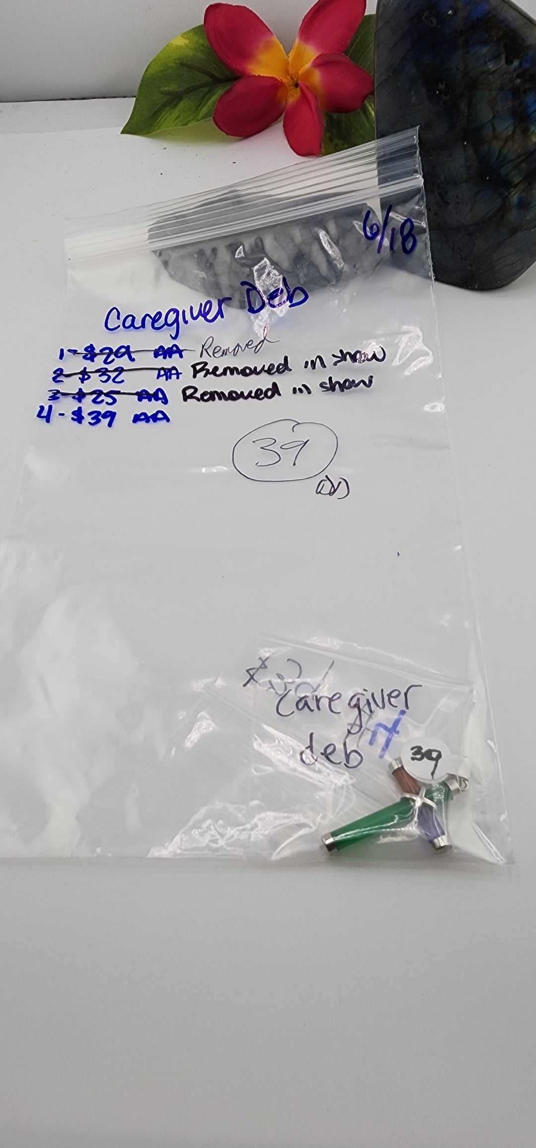 RESERVED FOR: CAREGIVER DEB - 6/18/2025 tiktok Reservation Live Show - 1 Sterling Silver Items