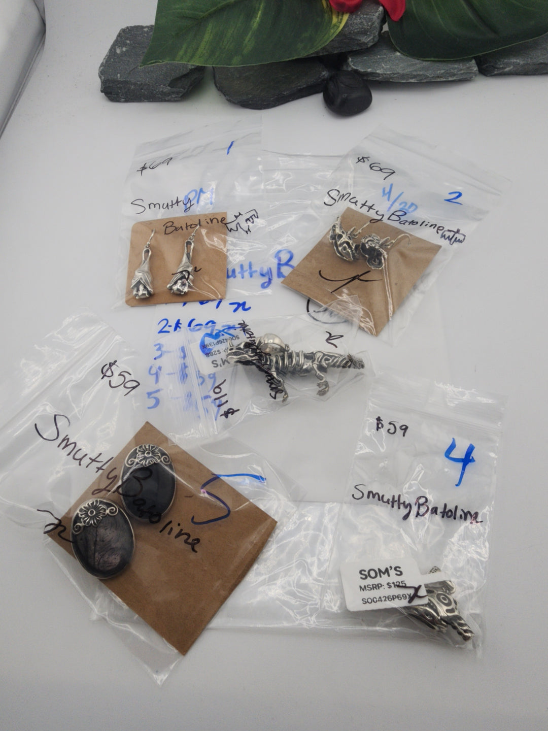 SmuttyBatoline- 4/30/26 PM - 5 925 Sterling Silver Items