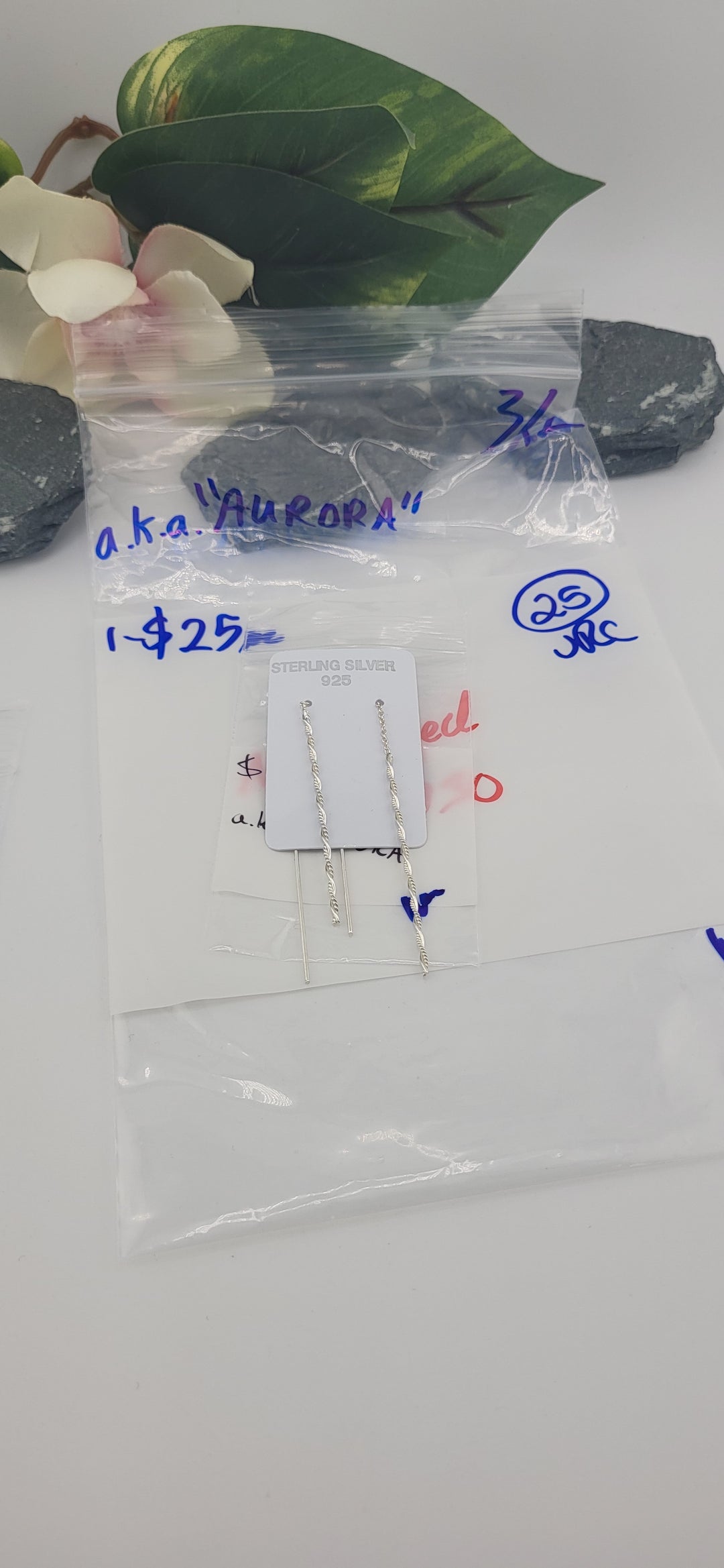 RESERVED FOR: a.k.a."AURORA" - 3/12/2025 Live Show -  Sterling Silver Items