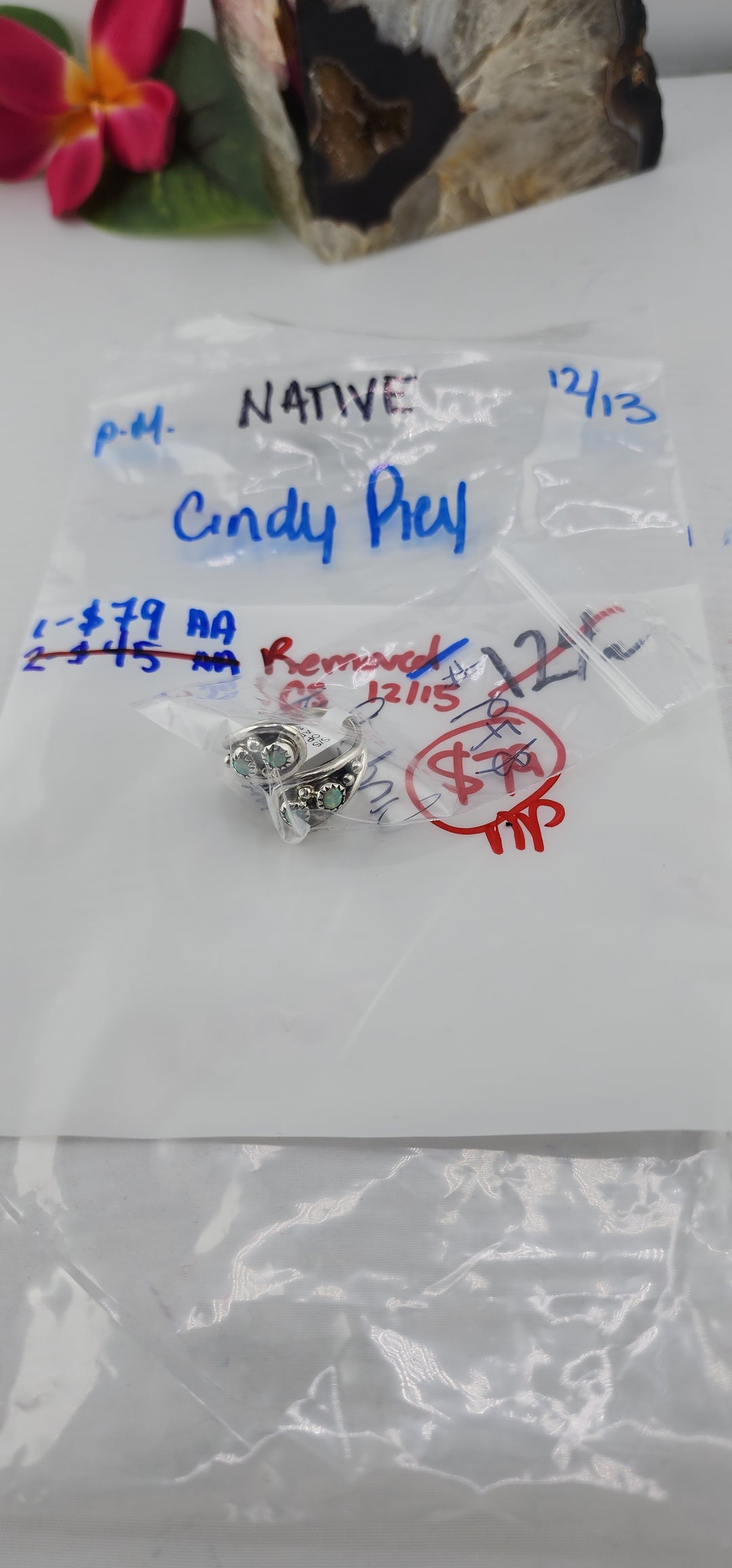 PM NATIVE SHOW 48HR - RESERVED FOR: Cindy Rey - 12/13/2025 tiktok Live Show - 1 Sterling Silver Items