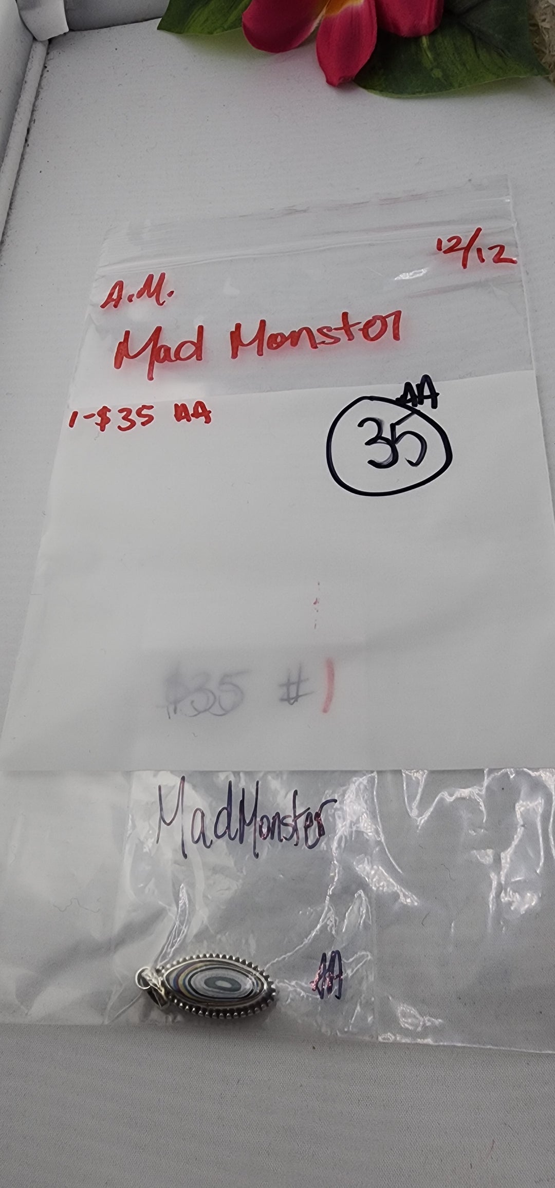 AM SHOW 48HR RESERVED FOR: MadMonster - 12/12/2025 FL tiktok Live Show - 1 Sterling Silver Items