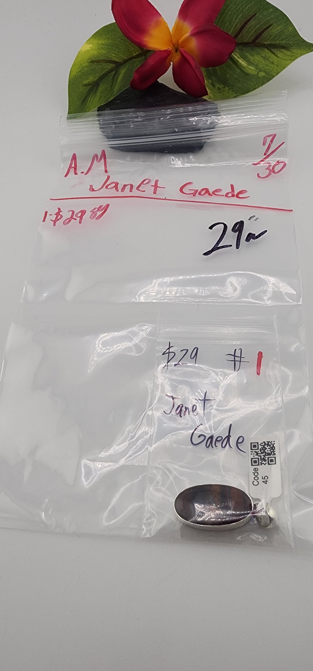 AM SHOW 48HR - RESERVED FOR: Janet Gaede - 7/30/2025 FL tiktok Live Show - 1 Sterling Silver Items