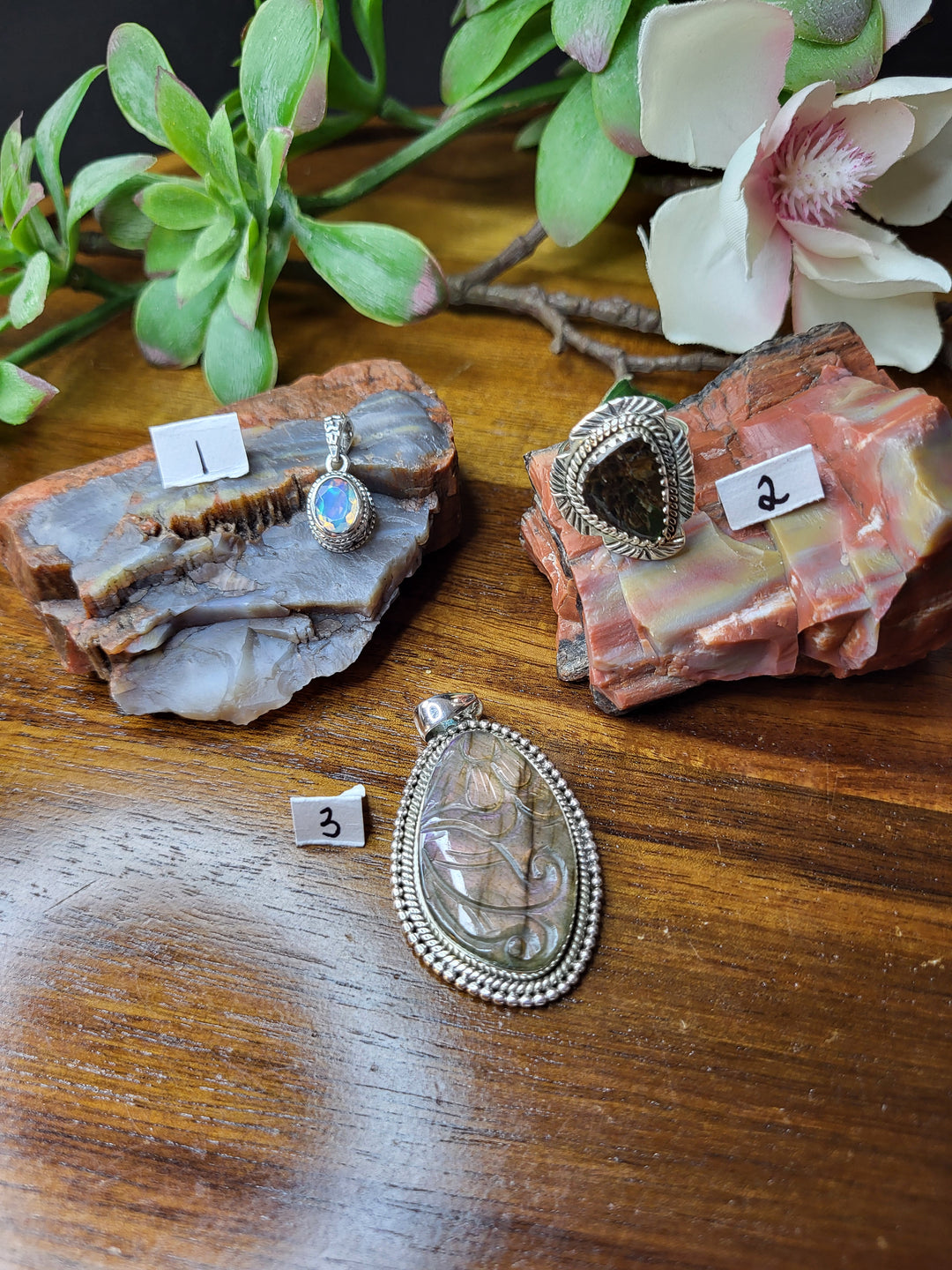RESERVED FOR: Gina Workman929 8/8/24- 3 Sterling Silver Items