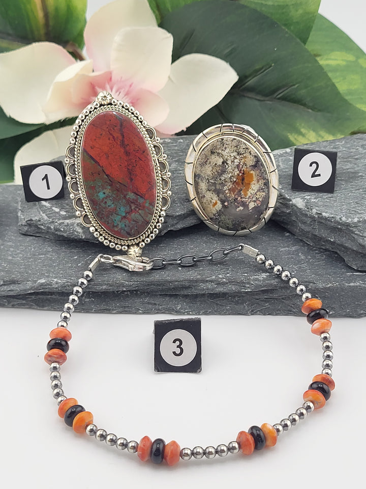 RESERVED FOR: roxanna - 1/28/2025 AM Show - 3 Sterling Silver Items