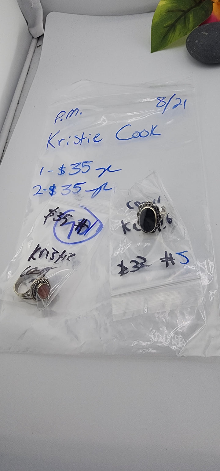 PM SHOW 48HR - RESERVED FOR: Kristie Cook - 8/21/2025 FL tiktok Live Show - 2 Sterling Silver Items