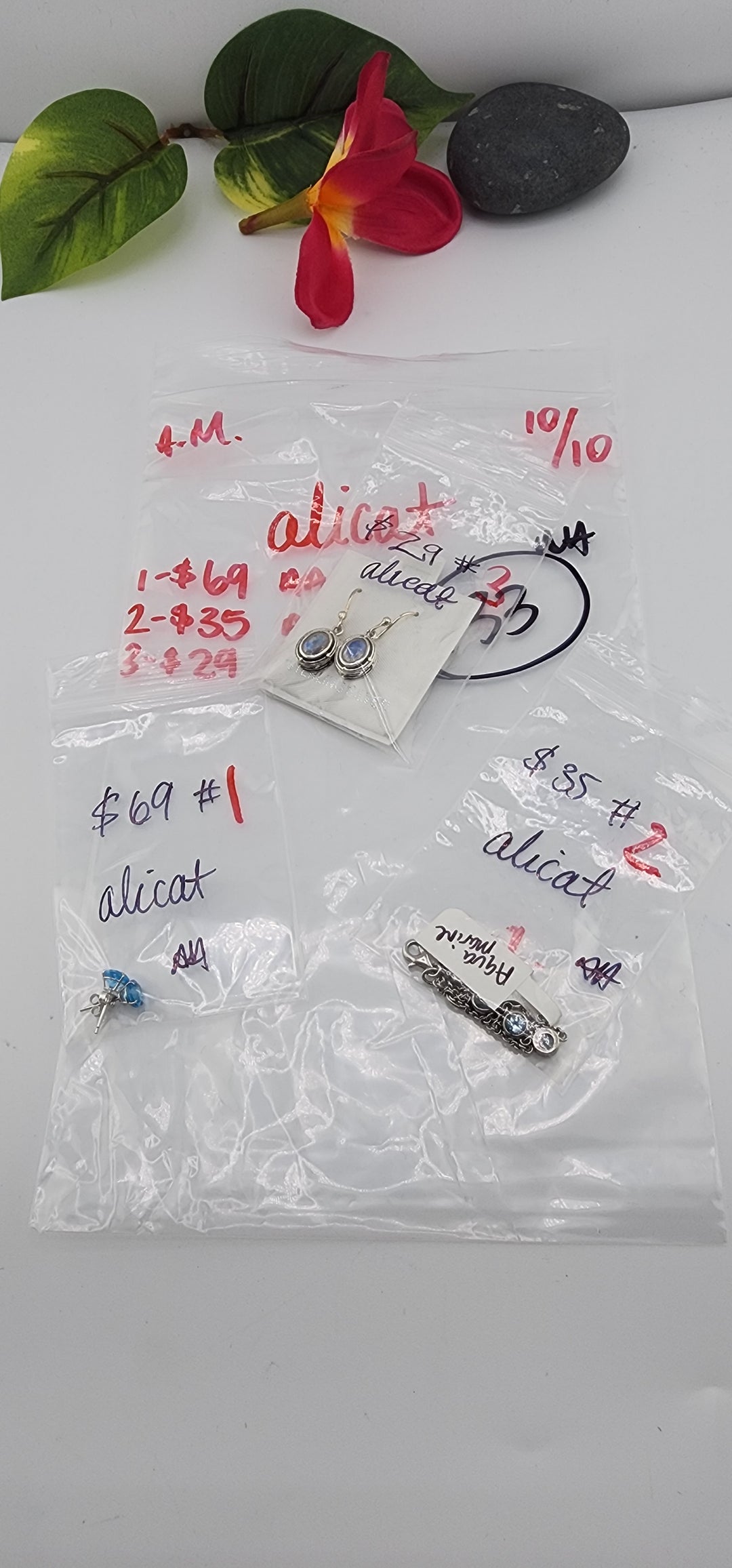 AM SHOW 48HR RESERVED FOR:   alicat- 10/10/2025 FL tiktok Live Show -3 Sterling Silver Items