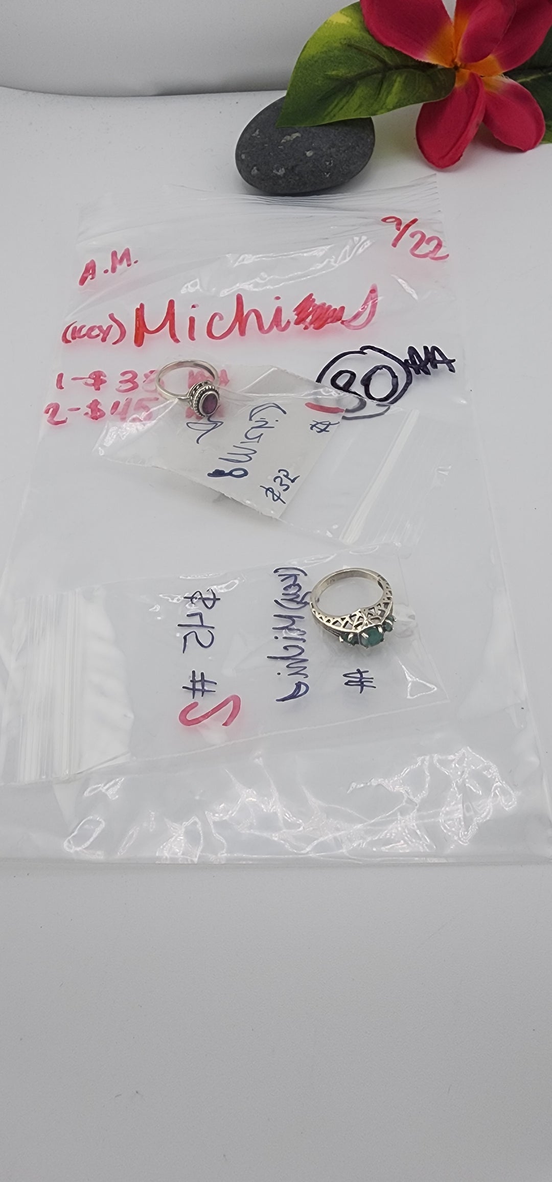 AM SHOW 48HR - RESERVED FOR: 🔑Michi🌙 - 9/22/2025 FL tiktok Live Show - 2 Sterling Silver Items