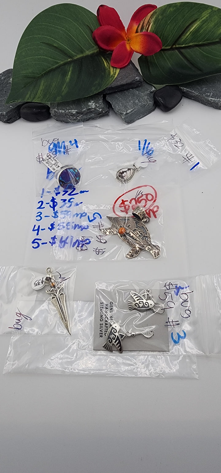 PM SHOW 48HR - RESERVED FOR: bug - 1/6/2026 tiktok Live Show - 5 Sterling Silver Items
