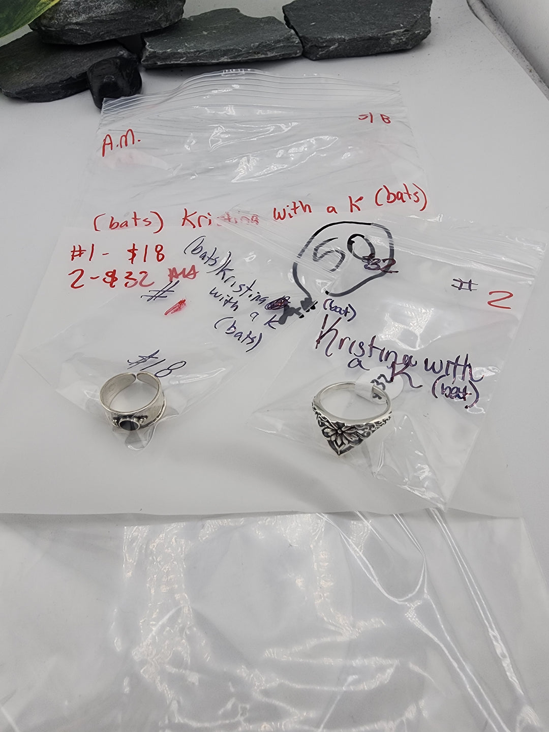 🦇Kristina with a K 🦇- 5/8/26 - 2  925 Sterling Silver Items