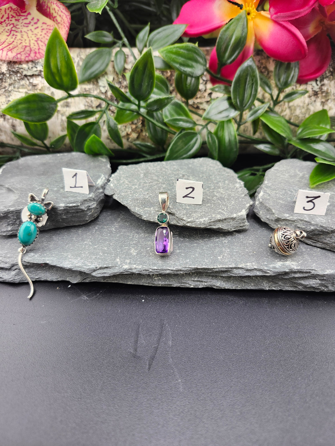 RESERVED FOR:  Whirlybird Designs -10/30/2024 - 3 Sterling Silver Items