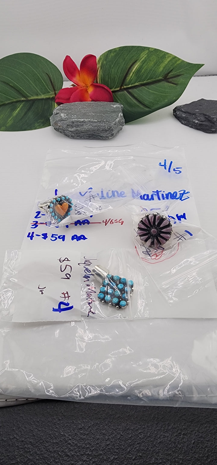 RESERVED FOR: Jacqueline Martinez- 4/5/2025 tiktok Live Show - 4 Sterling Silver Items