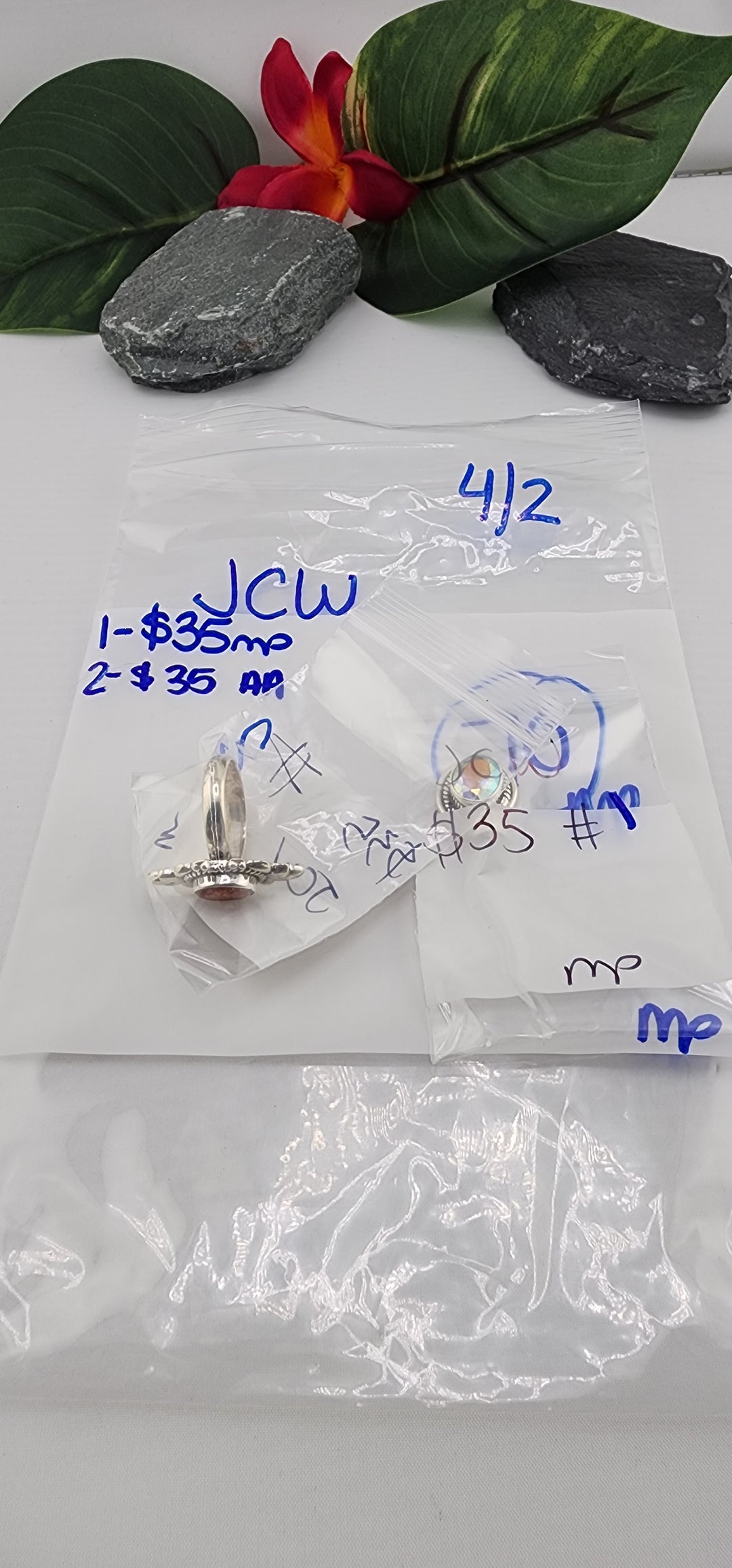RESERVED FOR: JCW - 4/2/2025 Tiktok Live Show - 2 Sterling Silver Items