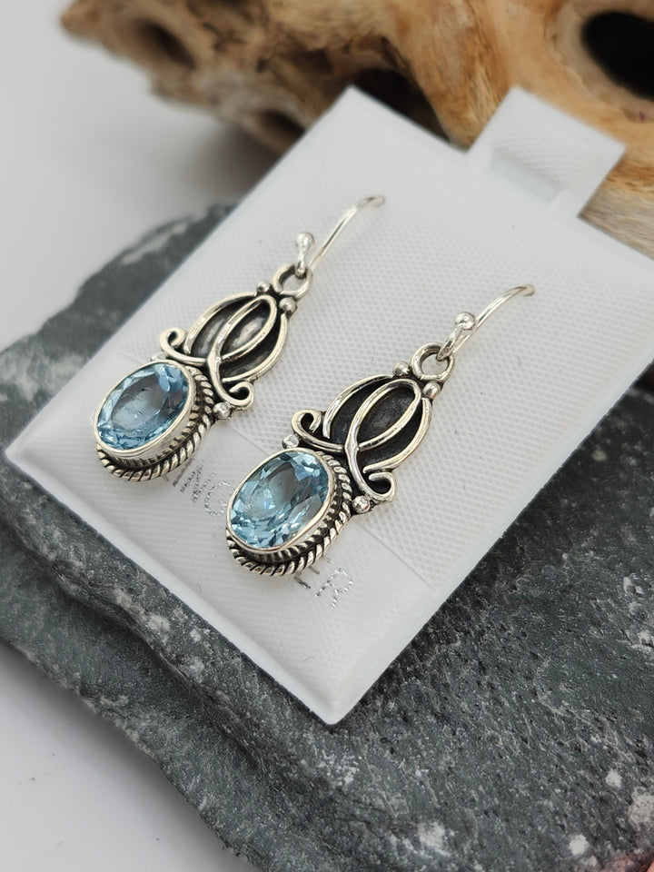Topaz Dangle Earrings