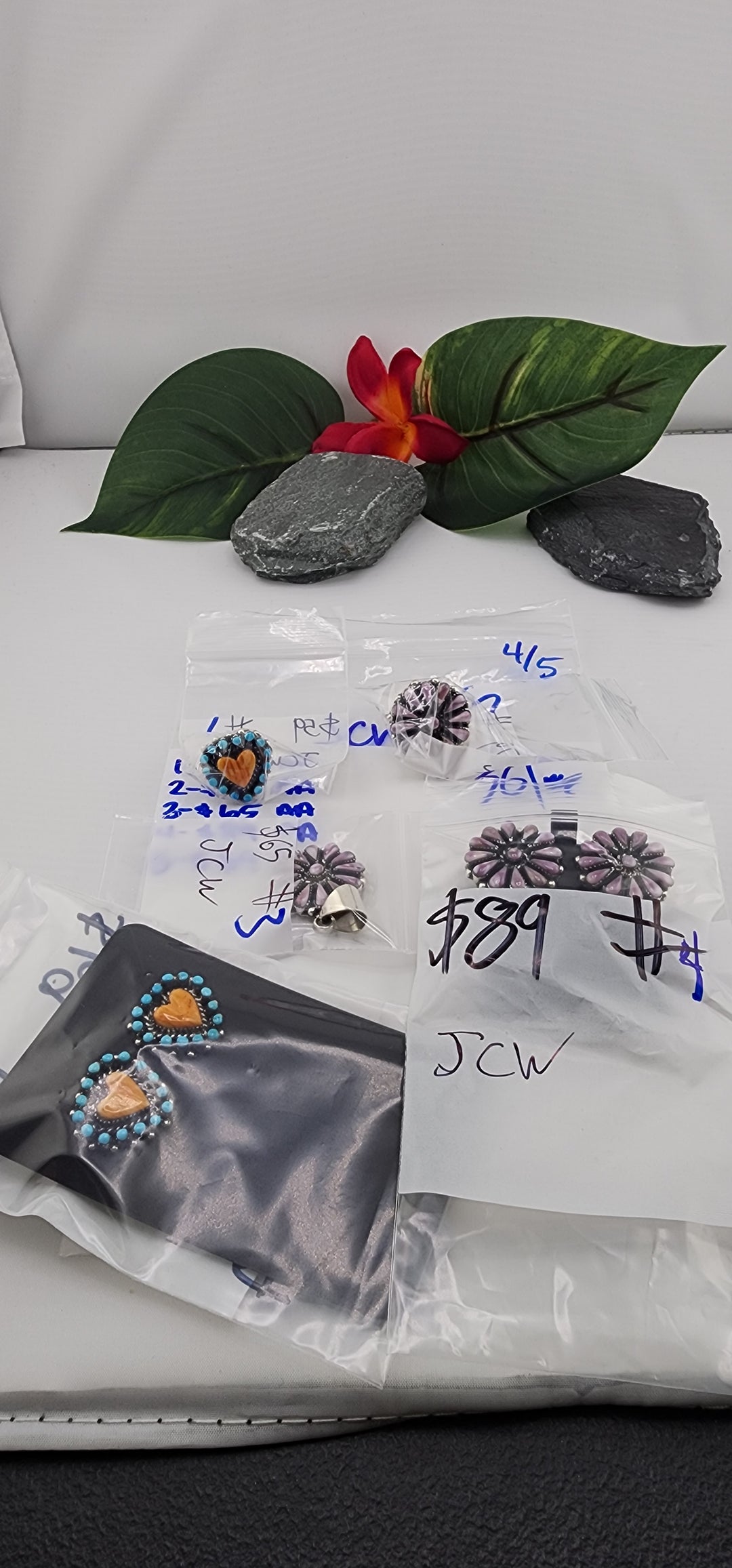 RESERVED FOR: JCW- 4/5/2025 tiktok Live Show - 5 Sterling Silver Items