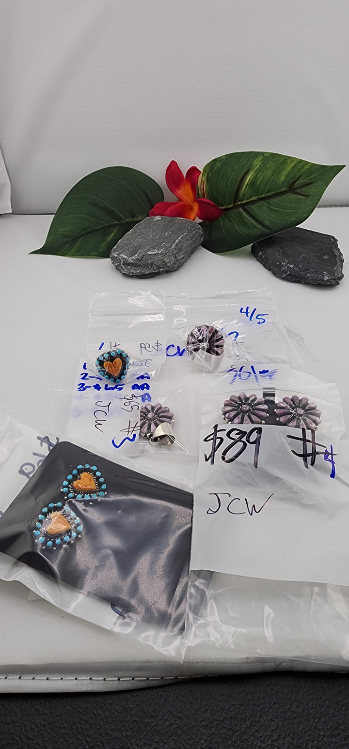 RESERVED FOR: JCW- 4/5/2025 tiktok Live Show - 5 Sterling Silver Items