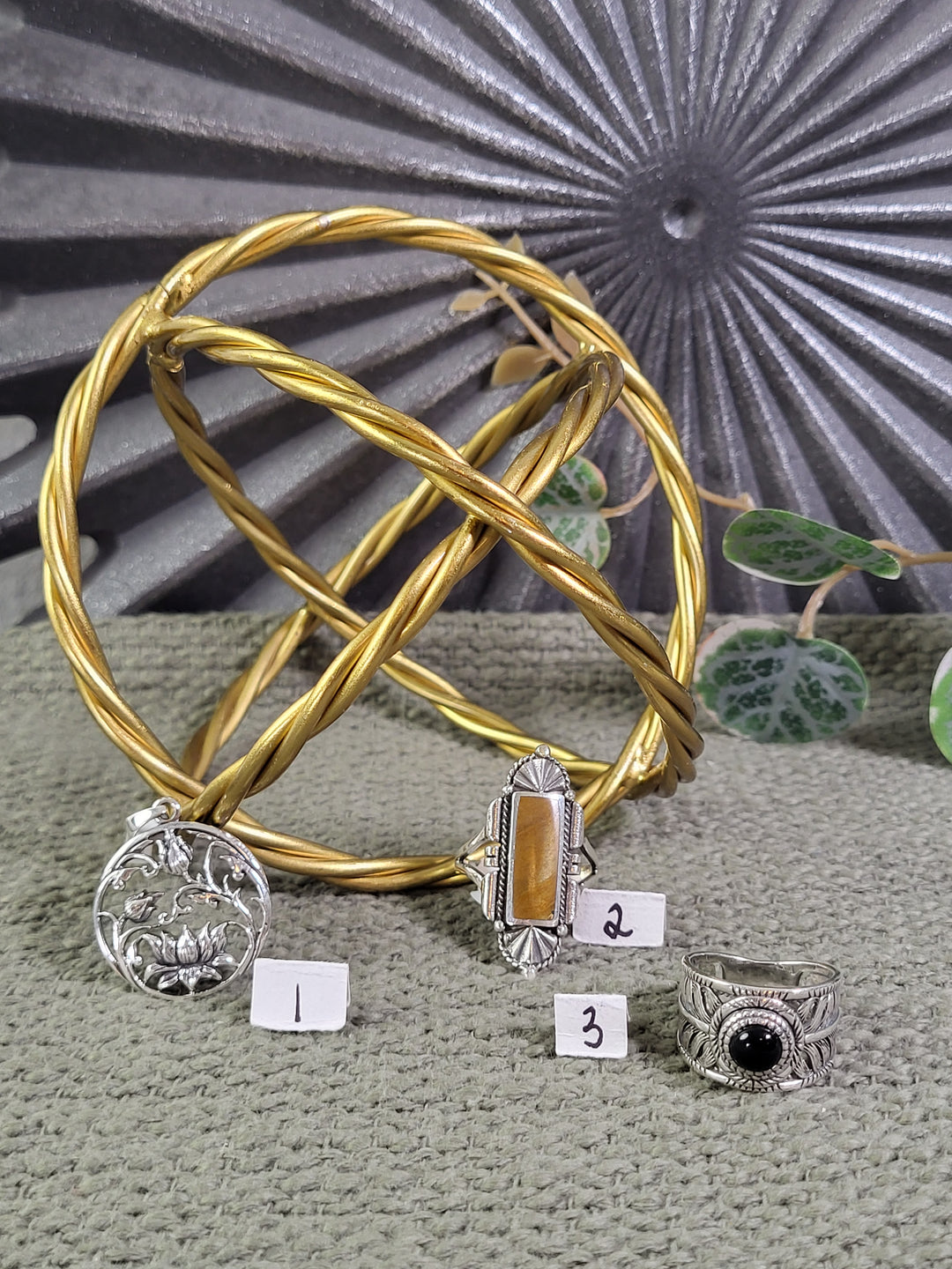 RESERVED FOR: Gina Workman929 8/30/24 - 3 Sterling Silver Items