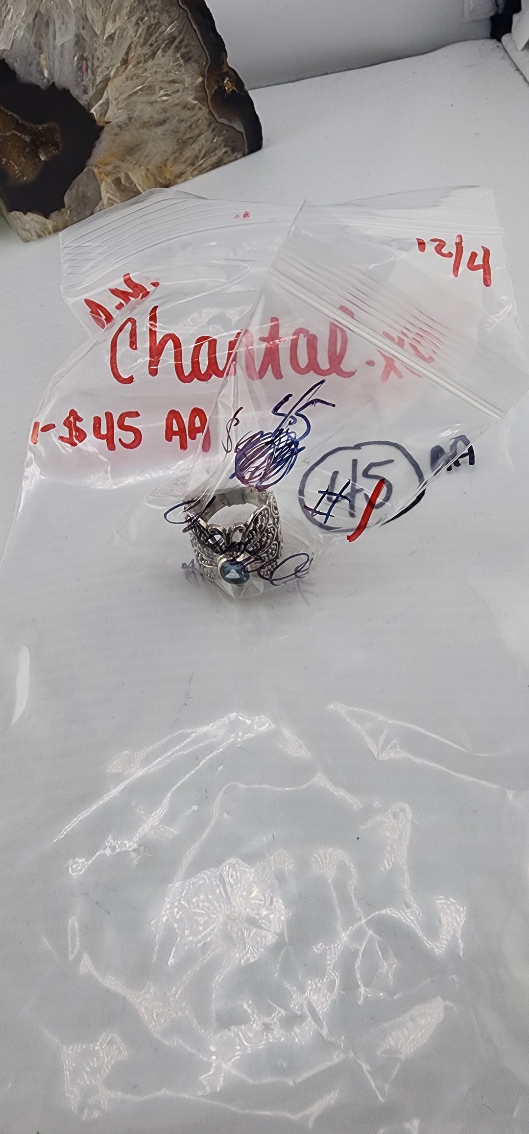 AM SHOW 48HR RESERVED FOR: Chantal.xo - 12/4/2025 FL tiktok Live Show - 1 Sterling Silver Items