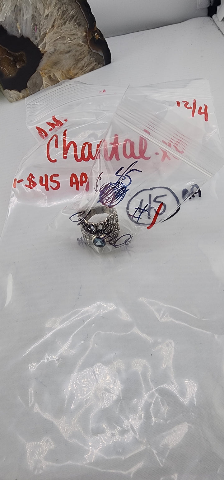 AM SHOW 48HR RESERVED FOR: Chantal.xo - 12/4/2025 FL tiktok Live Show - 1 Sterling Silver Items