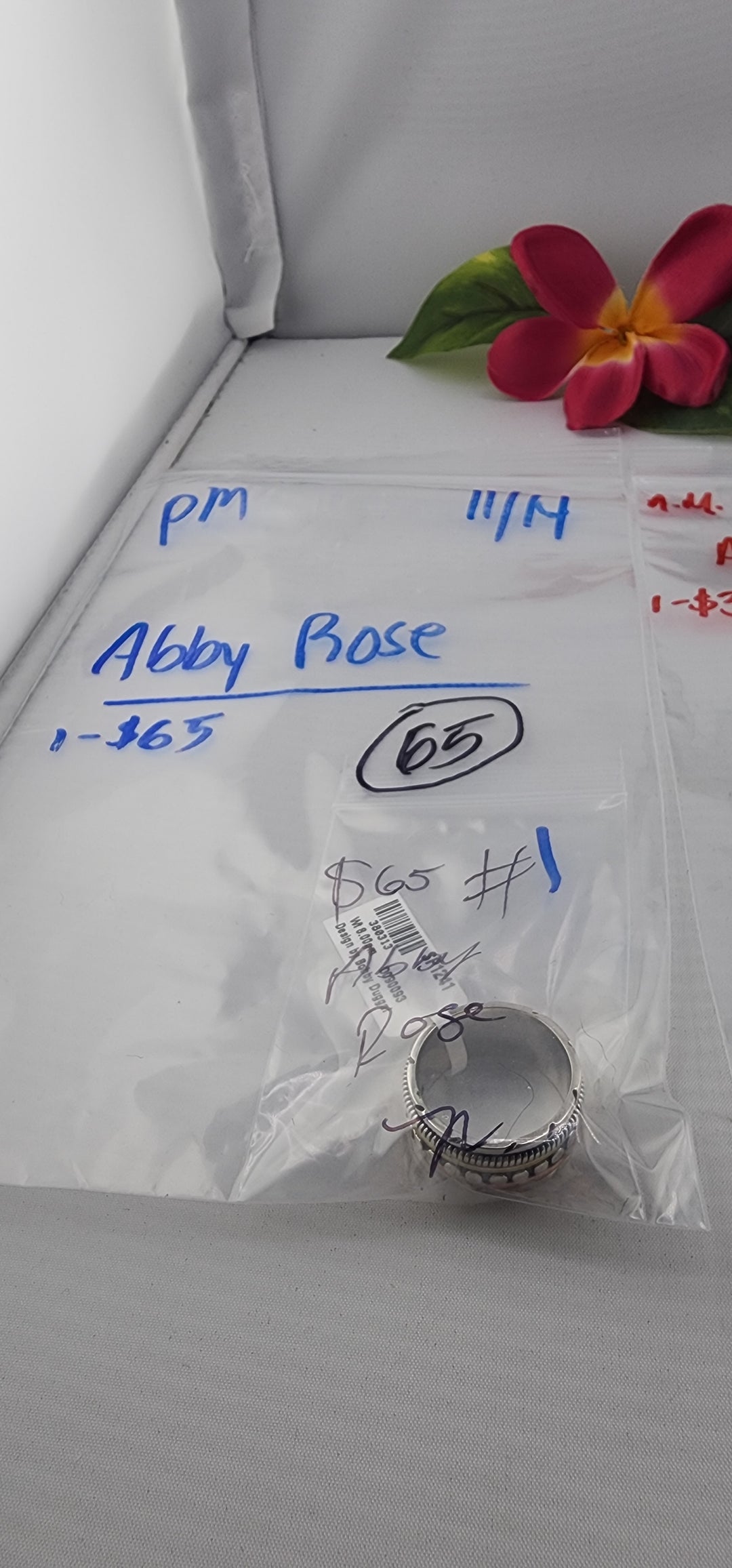 PM SHOW 48HR - RESERVED FOR: Abby Rose - 11/14/2025 tiktok Live Show - 1 Sterling Silver Items