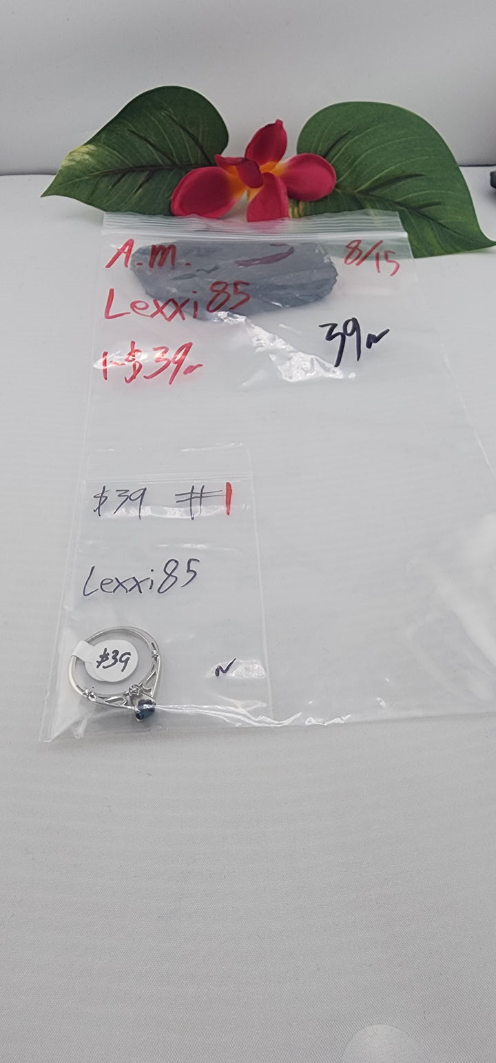 AM SHOW 48HR - RESERVED FOR: Lexxi85 - 8/15/2025 FL tiktok Live Show - 1 Sterling Silver Items