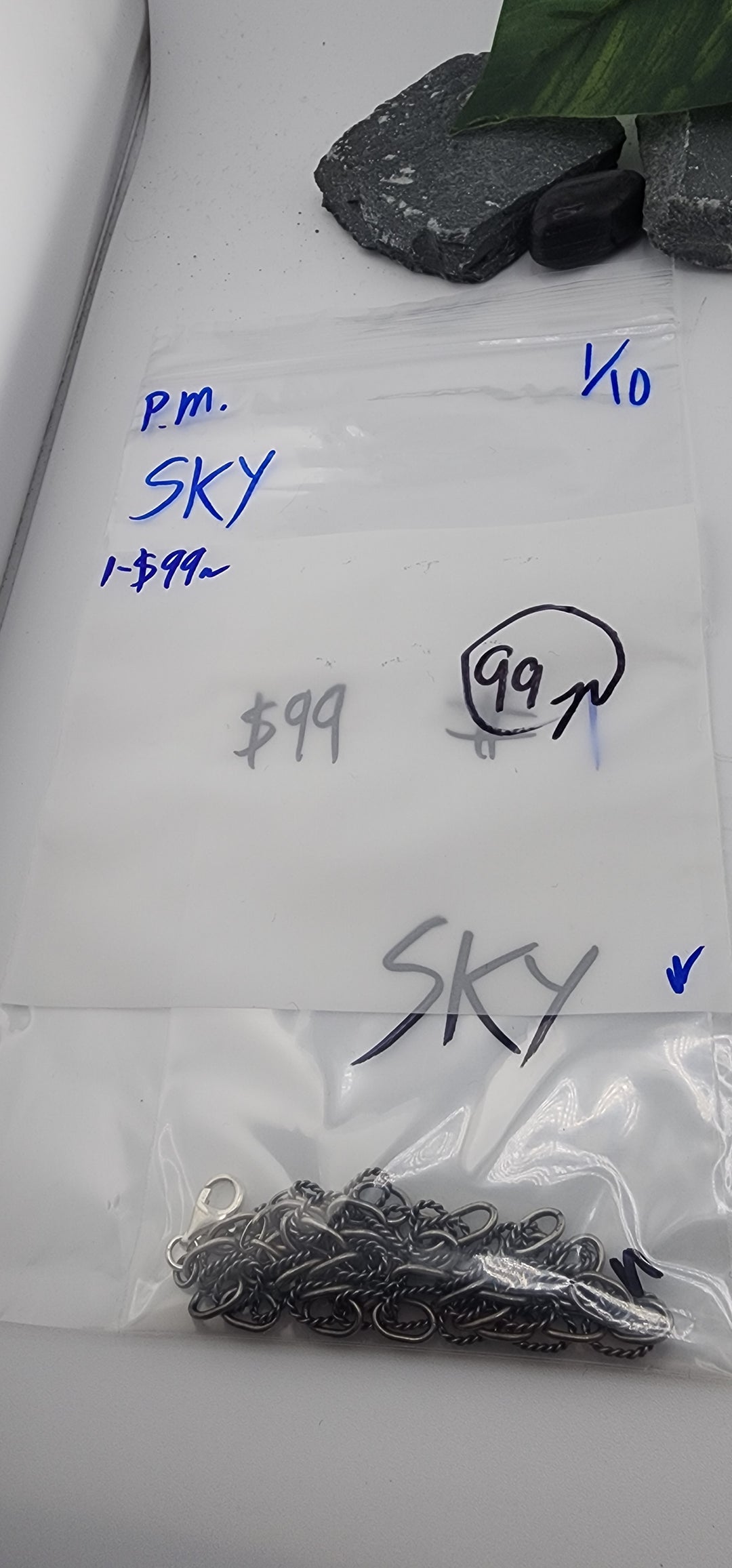 Custom sterling silver items - PM SHOW RESERVED FOR: SKY - 1/10/2026 tiktok Live Show - 1 Sterling Silver Items