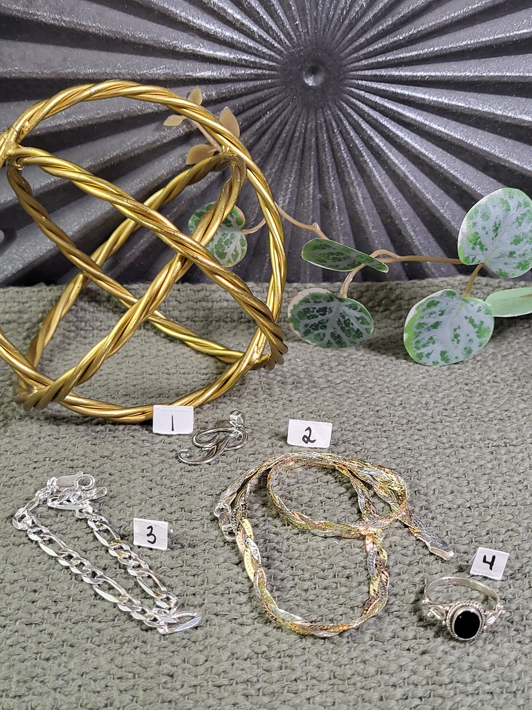 RESERVED FOR: Pammie Sue 8/30/24 - 4 Sterling Silver