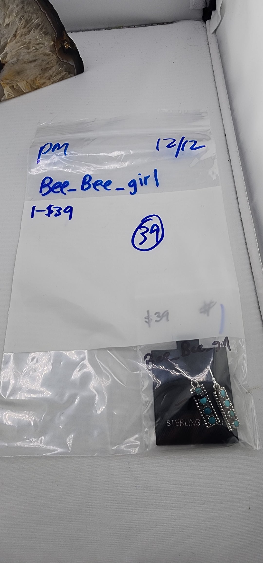 PM SHOW 48HR - RESERVED FOR: Bee_Bee_girl - 12/13/2025 tiktok Live Show - 1 Sterling Silver Items