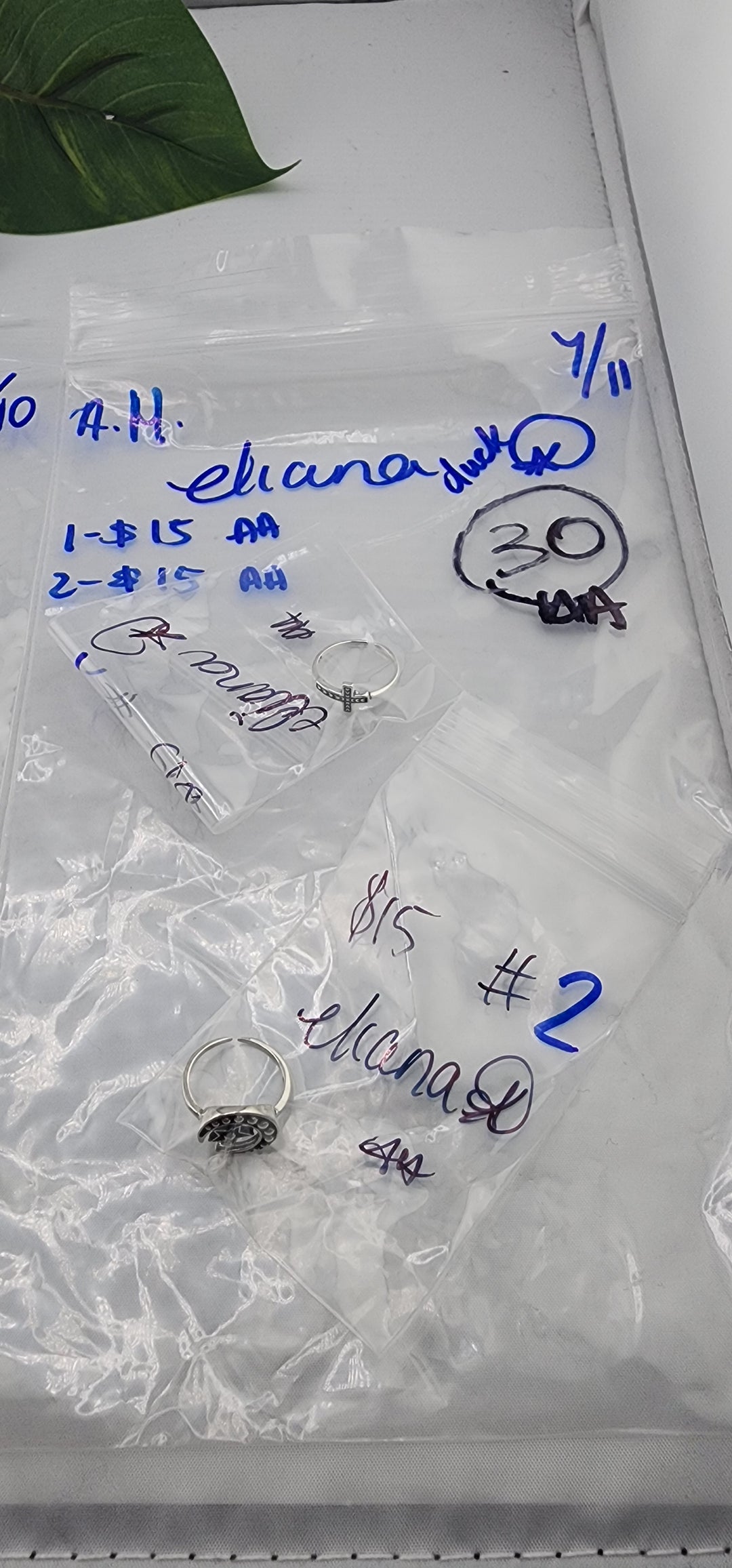 AM SHOW 48HR - RESERVED FOR: eliana 🦆💫 - 7/11/2025 FL tiktok Live Show - 2  Sterling Silver Items