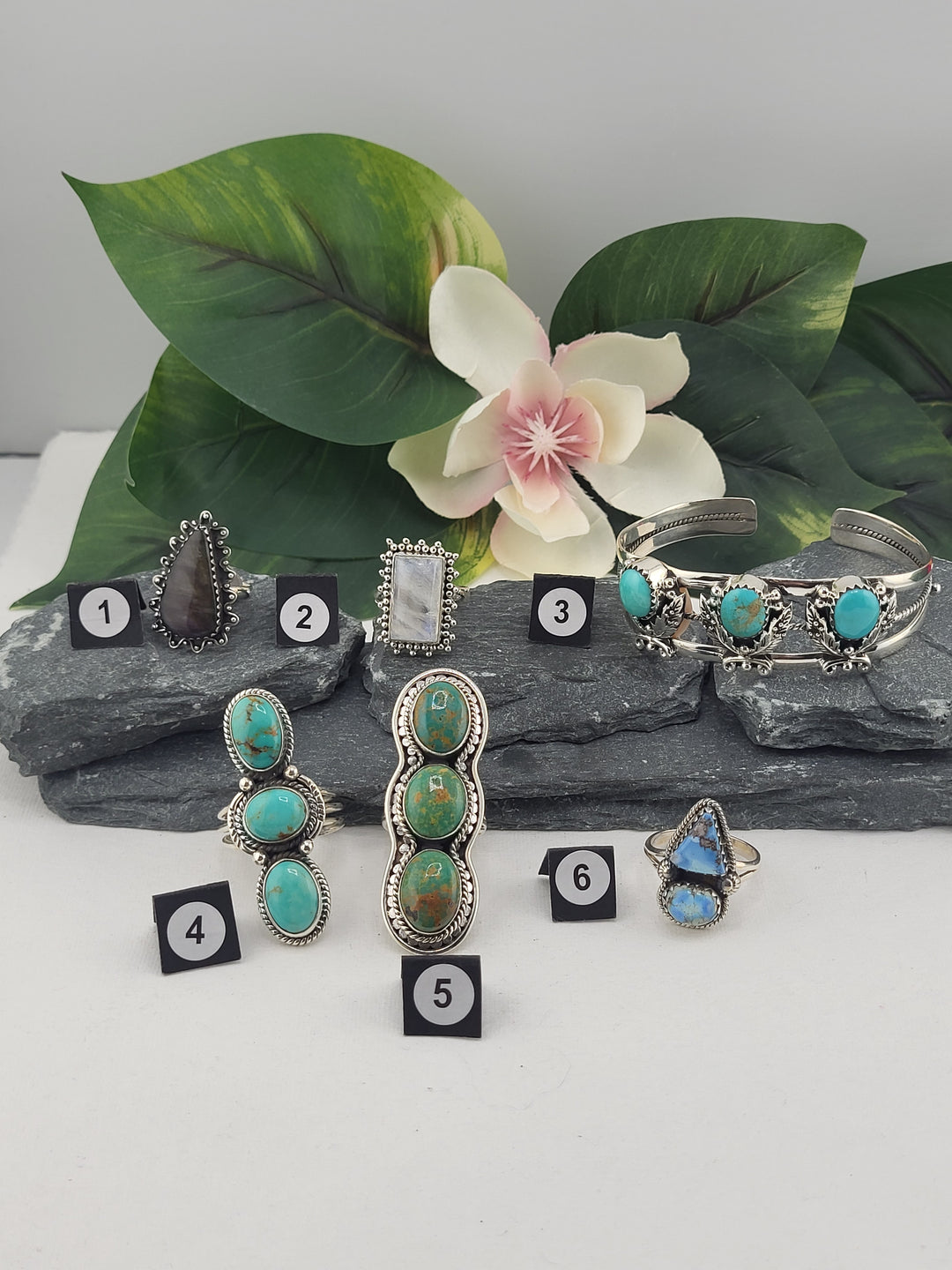 RESERVED FOR: yazminquezada04 - A.M. Show 1/3/2025 - 6 Sterling Silver Items