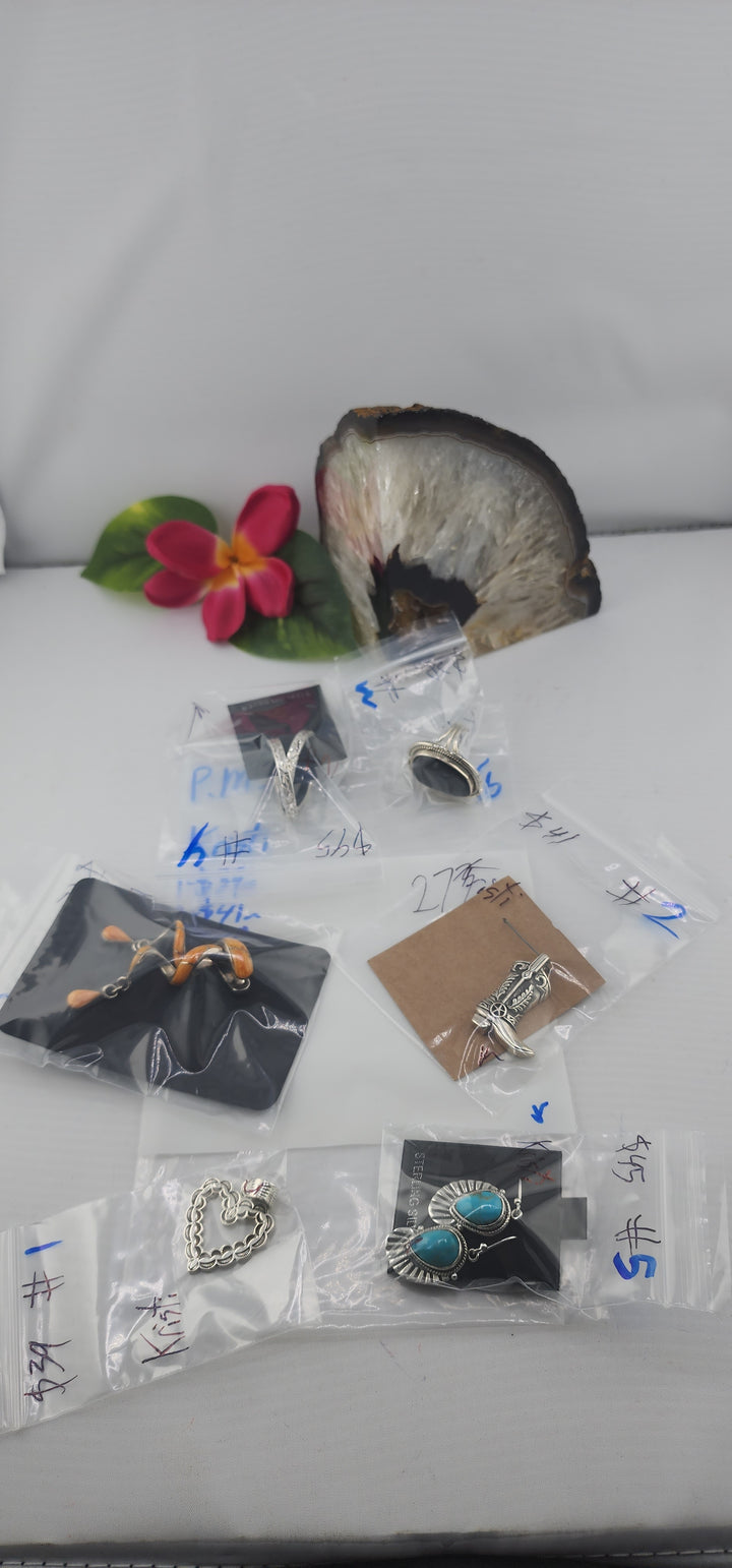 PM SHOW 48HR - RESERVED FOR: Kristi - 12/16/2025 tiktok Live Show - 6 Sterling Silver Items